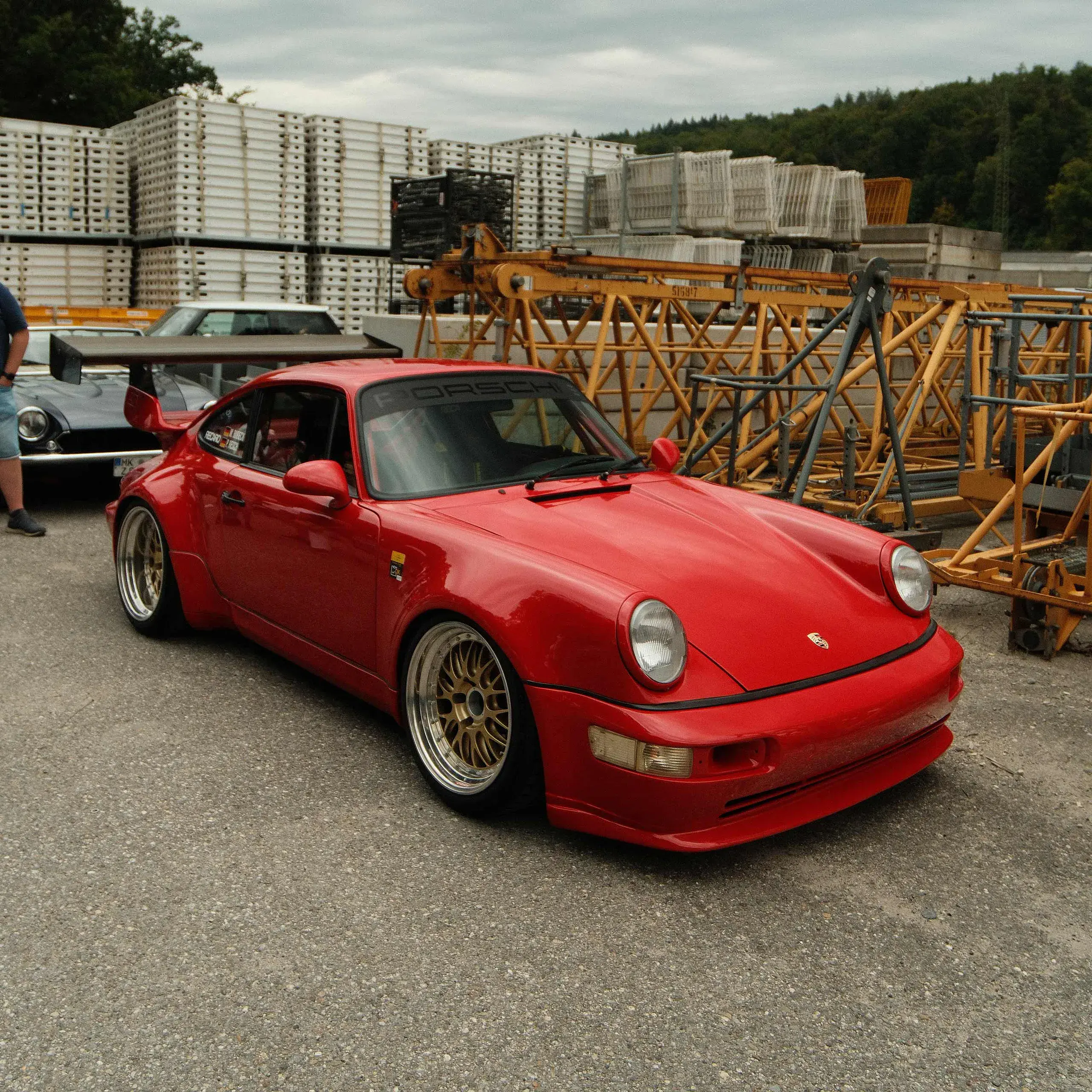 Porsche 964 Rot