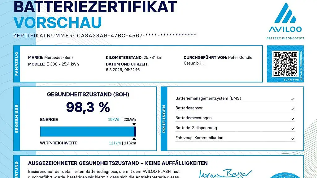 Bild 5 - Mercedes E 300de 4MATIC Ö-Paket