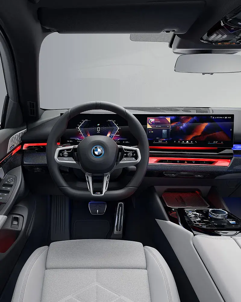 BMW i5 Innenansicht